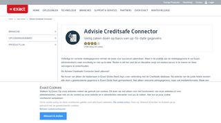 
                            8. Advisie Creditsafe Connector - Exact Software