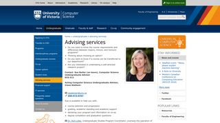 
                            6. Advising services - University of Victoria