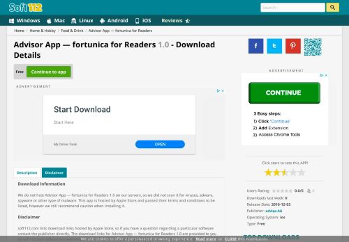 
                            10. Advisor App — fortunica for Readers - Download