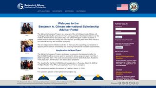 
                            3. Advisor - Benjamin A. Gilman International Scholarship - IIE