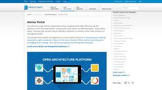 
                            8. Advisor Portal | Envestnet