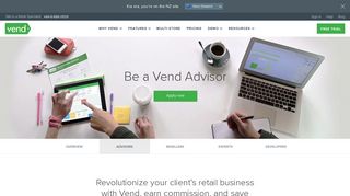 
                            3. Advisor Program | Vend