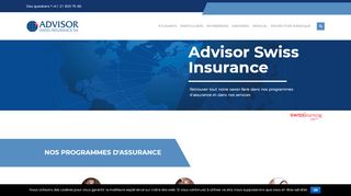 
                            2. | Advisor Swiss Insurance