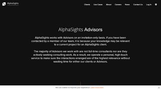 
                            9. Advisors | AlphaSights