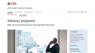 
                            5. Advisory programs | UBS Global topics