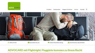 
                            6. ADVOCARD mit Flightright: Wir verhelfen Fluggästen zu ihrem Recht