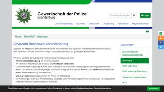 
                            10. Advocard Rechtsschutzversicherung - Gewerkschaft der Polizei