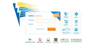 
                            4. ADWEA eBusiness - Welcome to ADWEA eBusiness - Login