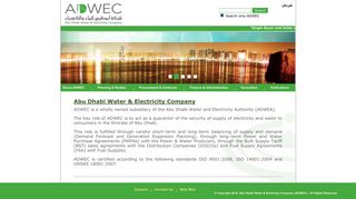 
                            4. ADWEC: Abu Dhabi Water and Electricity Company