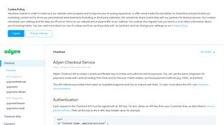 
                            8. Adyen API Explorer - Adyen's documentation