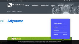 
                            6. Adyoume - Wama Software