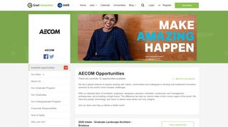 
                            10. AECOM employment opportunities (1 available now!) - GradConnection
