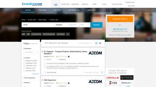 
                            7. Aecom Jobs in Bangalore - 32237 Aecom Openings in Bangalore ...