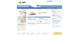 
                            4. Aena Empresas - Login