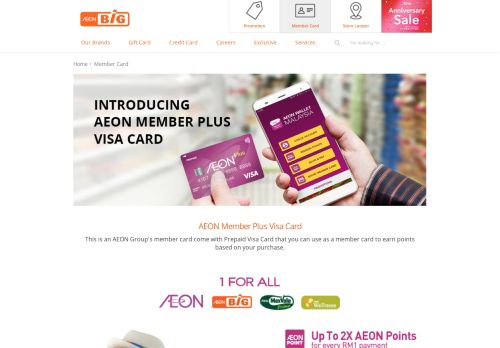 
                            7. AEON BiG - Member Card