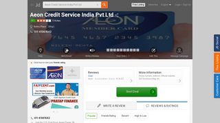 
                            8. Aeon Credit Service India Pvt Ltd, Nehru Place - Aeon Finance ...