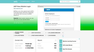 
                            5. aepnow.com - AEP Now Mobile Login - AEP Now - Sur.ly