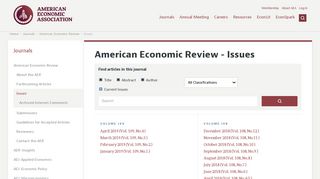 
                            5. AER - American Economic Association