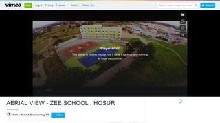 
                            12. AERIAL VIEW - ZEE SCHOOL , HOSUR on Vimeo