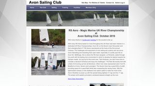 
                            10. Aero Open - Avon Sailing Club