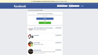 
                            10. Aero Ticket Profil | Facebook