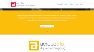 
                            3. Aerobe DLO | digitale leeromgeving | clouddiensten voor het onderwijs