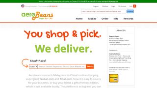 
                            2. Aerobeans - You shop & pick, We deliver.