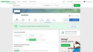 
                            5. AeroCare Employee Benefits and Perks | Glassdoor