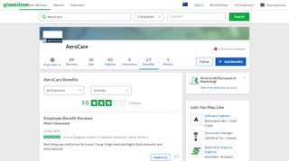 
                            9. Aerocare Employee Benefits and Perks | Glassdoor.com.au