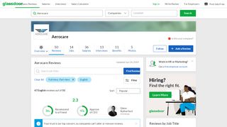 
                            6. Aerocare Reviews | Glassdoor