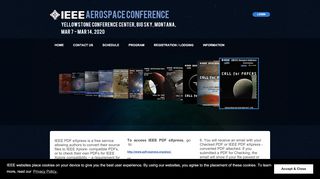 
                            13. AeroConf 2019 IEEE Aerospace Conference | IEEE PDF eXpress