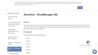 
                            9. Aerohive - HiveManager NG – Help Center