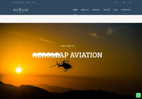 
                            9. Aeroleap Aviation | Helicopter Joy & Fort Rides | Services in ...