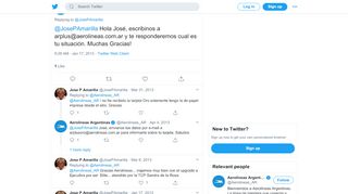 
                            8. Aerolíneas Argentinas on Twitter: 