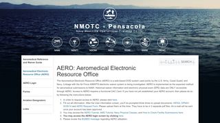 
                            3. Aeromedical Electronic Resource Office (AERO) - Navy Medicine