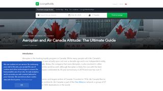 
                            12. Aeroplan and Air Canada Altitude: The Ultimate Guide | LoungeBuddy
