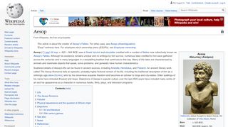 
                            4. Aesop - Wikipedia