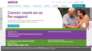 
                            3. Aetna international | International Medical Insurance