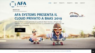 
                            3. AFA Systems -Soluzioni per volare in rete - AFA Systems