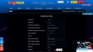 
                            3. AfaPoker || Afa Poker Bandar Judi Terbaik