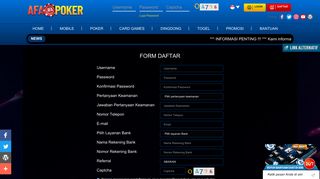 
                            7. AfaPoker | AFA Poker | Daftar AFAPoker