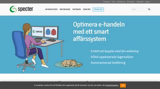 
                            2. Affärssystem från Specter AB - Webbaserat affärssystem