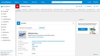 
                            13. Affiliate Future | Crunchbase
