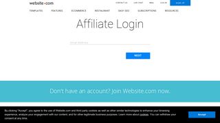 
                            8. Affiliate Login — Website.com