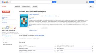 
                            5. Affiliate Marketing Modal Dengkul