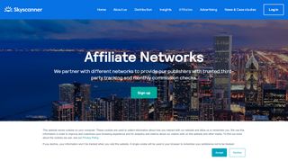 
                            2. Affiliate Networks — Skyscanner