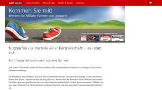 
                            6. affiliate partner programm - Lexware