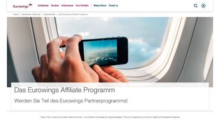 
                            10. Affiliate - Unternehmen - Eurowings