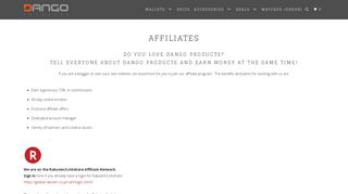 
                            8. Affiliates - Dango Products