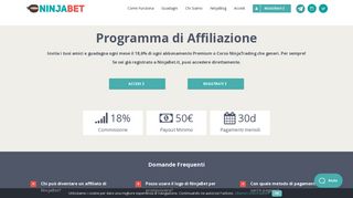 
                            5. affiliati | NinjaBet.it